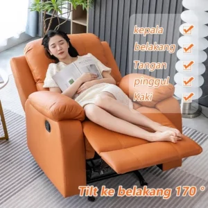 ⏰Today Only R$59.9⏰sofa chair single 1 seater sofa reclining sofa recliner sofa  recliner chair lazboy chair single chair gaming sofa kerusi malas